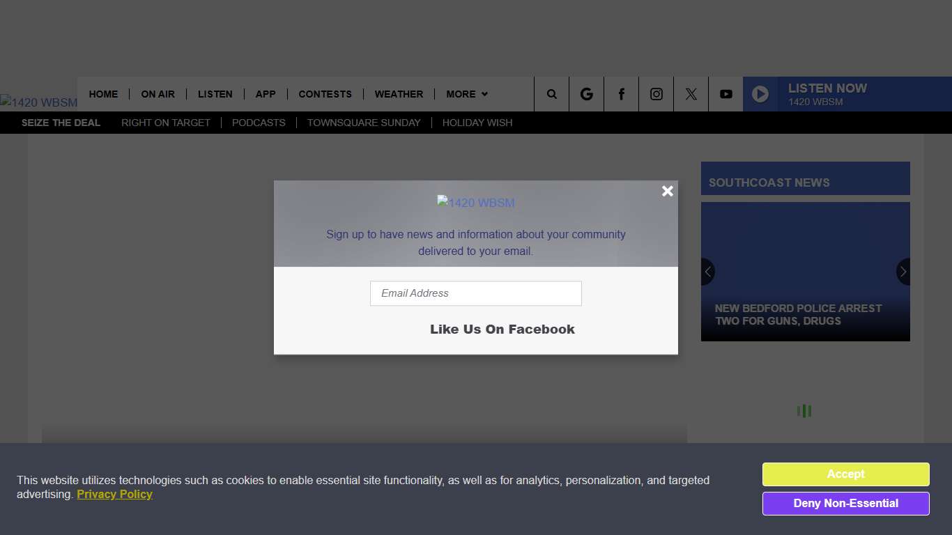 New Bedford Police Raid Nets Drugs, Gun, and Arrests